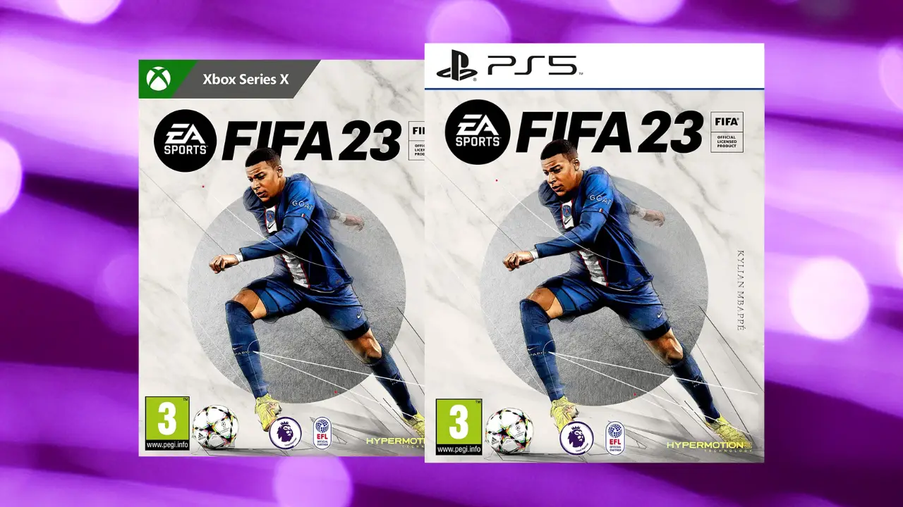 fifa 2023 video game, can be played in ps5 console and xbox series one console