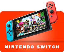 nintendo switch category with all items like switch games, consoles oled consoles and controllers