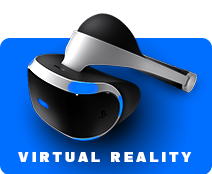 virtual reality concoles and accessories with vr games