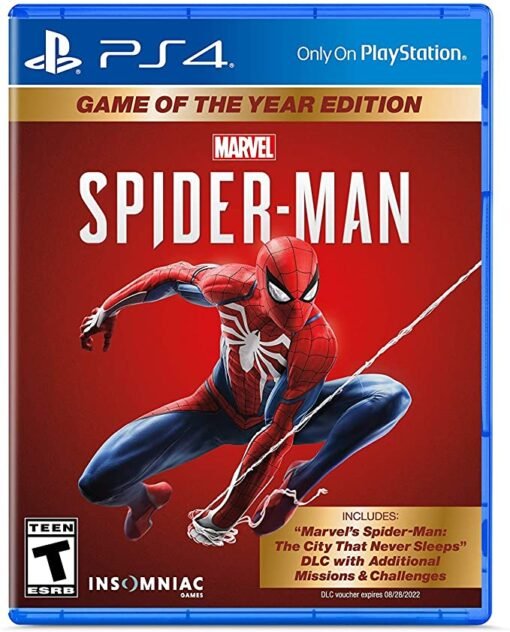 SonyPS4 Marvel's SpidermanGame of The Year Edition PS4