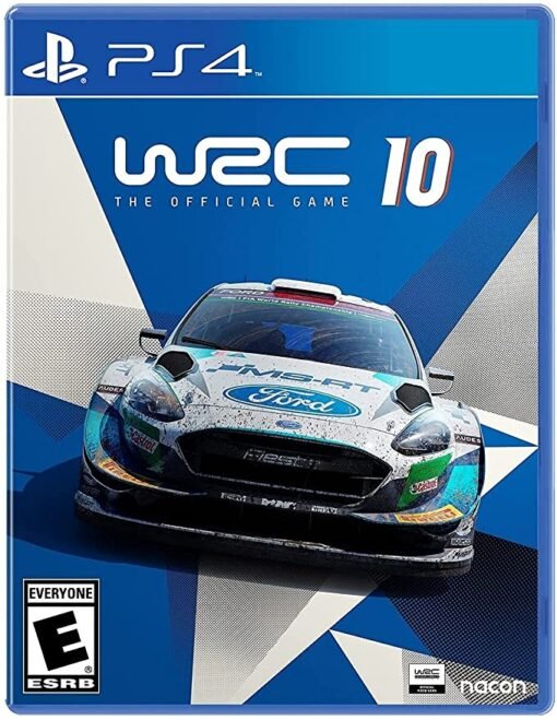 car game called in WRC 10 in PlayStation station 4 video game